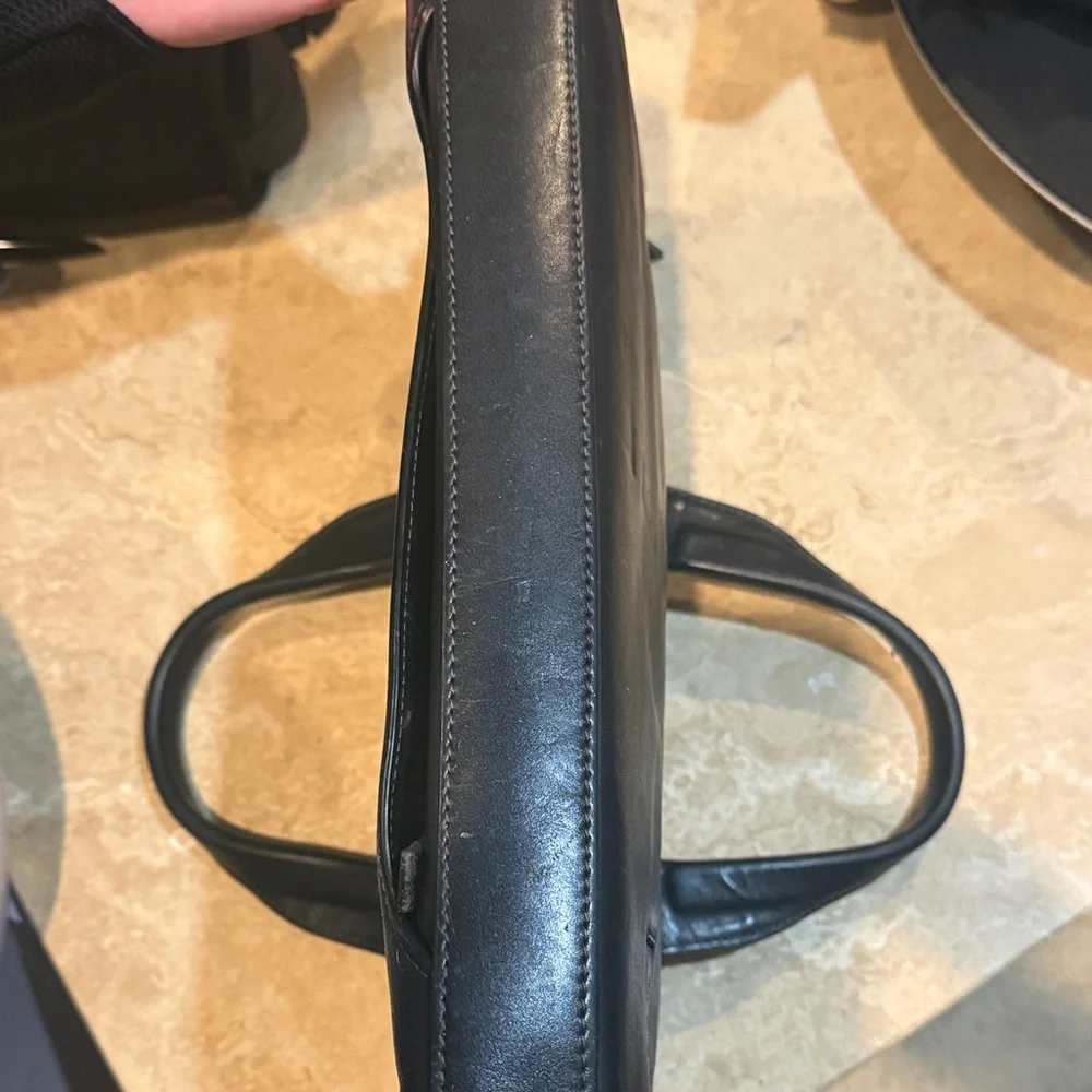 Black Leather Men's Bag Tumi